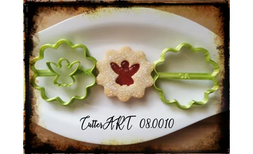 Angyal linzer kiszúró