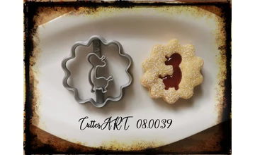 Zsiráf linzer kiszúró