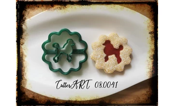 Uszkár linzer kiszúró