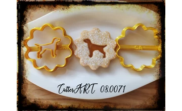 Vizsla linzer kiszúró