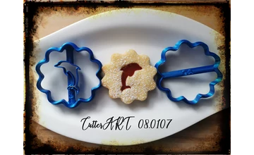 Delfin linzer kiszúró