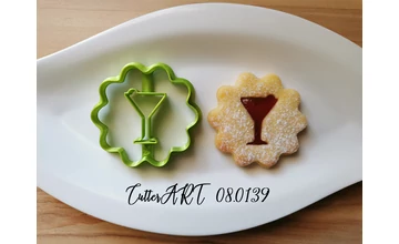 Kottélos pohár linzer kiszúró