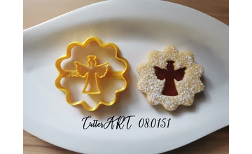 Angyal linzer kiszúró