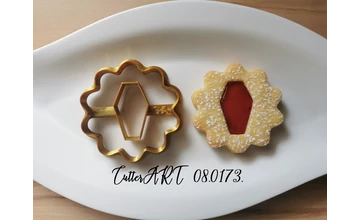 Koporsó linzer kiszúró