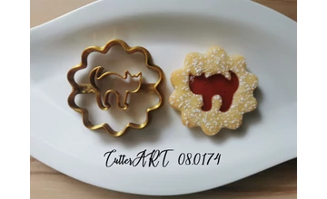 Macska linzer kiszúró