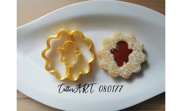 Szellem linzer kiszúró