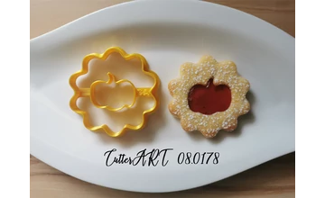 Tök linzer kiszúró