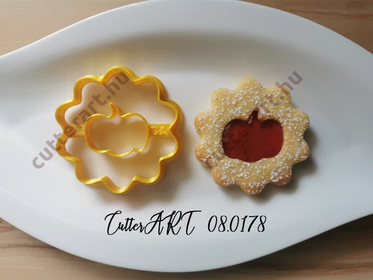 Tök linzer kiszúró