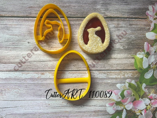 Tojásban nyúl ülő